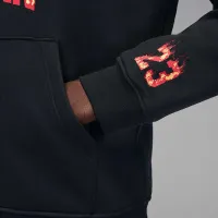Nike Jordan AJ5 мужские Fleece Pullover Толстовка с капюшоном цвет черный