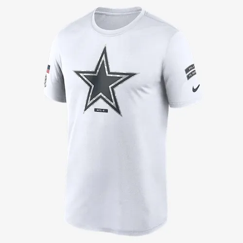 Dallas Cowboys Salute to Service Primary Edge Legend чоловічі Nike Dri-FIT NFL футболка колір білий