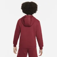 Nike Sportswear Club Fleece Big дитячі Pullover Толстовка з капюшоном колір червоний