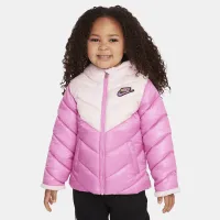 Nike Colorblock Chevron Puffer Куртка Toddler Куртка Pink