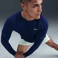 Nike Stride мужские Dri-FIT ADV Long-Sleeve Running Top синий