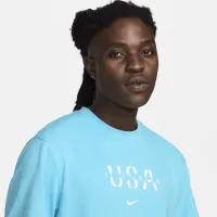USA Primary чоловічі Nike Dri-FIT Short-Sleeve Top блакитний