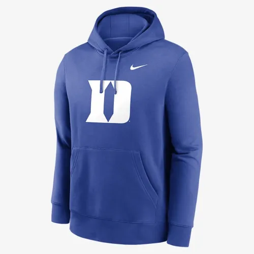 Duke блакитний Devils Primetime Everколір зелений Club Primary Logo чоловічі Nike College Pullover Толстовка з капюшоном блакитний