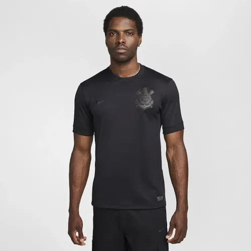 S.C. Corinthians 2024/25 Stadium Away чоловічі Nike Dri-FIT Soccer Replica Jersey колір чорний