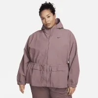 Nike Sportswear Everything Wovens жіноча оверсайз Hooded Куртка (великі розміри) колір фіолетовий