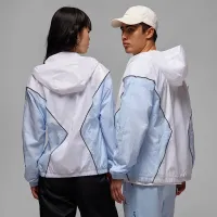 Nike Jordan Brooklyn мужские Hooded Draft Куртка цвет белый