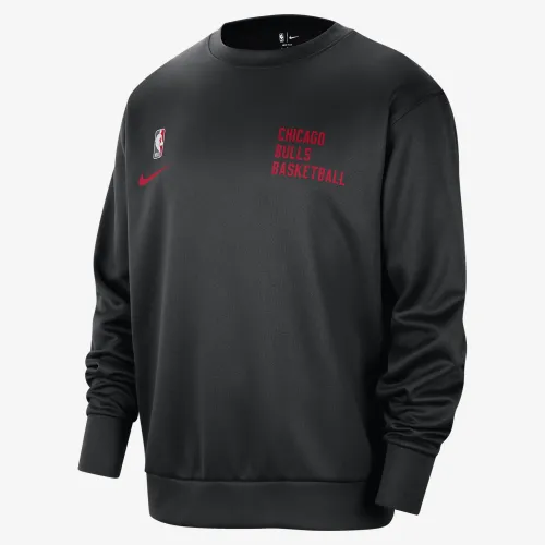 Chicago Bulls Spotlight чоловічі Nike Dri-FIT NBA Crew-Neck світшот колір чорний