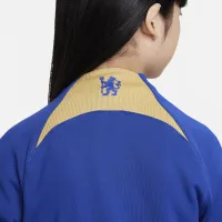 Nike Chelsea FC Academy Pro Big дитячі Knit Soccer Куртка блакитний