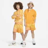 Nike Sportswear Club Fleece Big детские шорты Orange