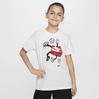 USMNT Big детские Nike Soccer футболка цвет белый