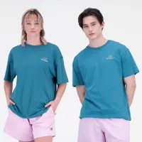 Футболка New Balance UT21503VDA - Голубая