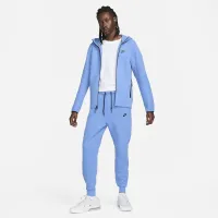 Nike Sportswear Tech Fleece Windrunner чоловічі Full-Zip Толстовка з капюшоном блакитний