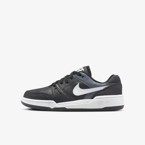 Nike Full Force Low Big детские Кроссовки цвет черный