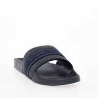 Шлёпанцы Tommy Hilfiger Poolside With Webbing Slide FW0FW08529-DW6 - Черные