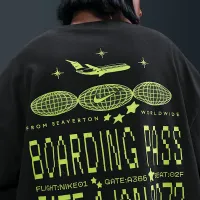 Nike Sportswear жіноча оверсайз Long-Sleeve футболка колір чорний