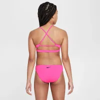 Nike Swim Big дитячі (Girls') Lace-Up Bikini комплект Pink