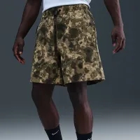 Nike Tech чоловічі Dri-FIT Woven Camo шорти колір коричневий