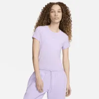 Nike Sportswear Chill Knit жіноча футболка колір фіолетовий
