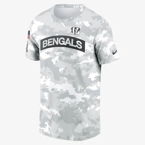 Cincinnati Bengals Salute to Service Edge Arch чоловічі Nike Dri-FIT NFL футболка колір білий
