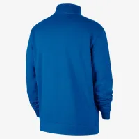 Dallas Mavericks Club Courtside чоловічі Nike NBA 1/2-Zip Top блакитний