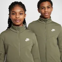 Nike Sportswear Big дитячі Tracksuit колір зелений