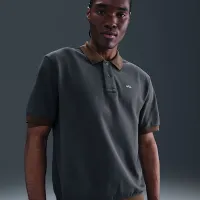 Nike Life мужские Heavyweight Polo цвет серый