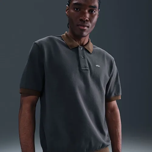 Nike Life мужские Heavyweight Polo цвет серый