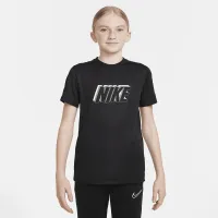 Nike Dri-FIT Academy23 Big дитячі Short-Sleeve Soccer Top колір чорний