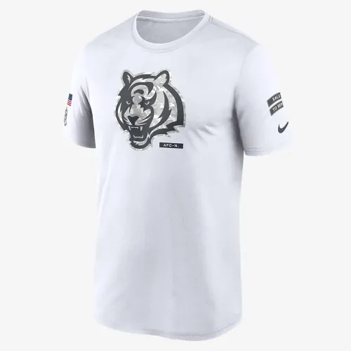 Cincinnati Bengals Salute to Service Primary Edge Legend чоловічі Nike Dri-FIT NFL футболка колір білий