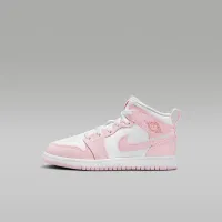 Nike Jordan 1 Mid Little детские Кроссовки Pink