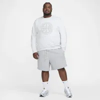 Nike Standard Issue мужские Dri-FIT баскетбольные Crew-Neck свитшот цвет серый