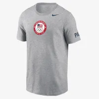 Team USA мужские Nike футболка цвет серый