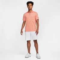 Nike Tour чоловічі Dri-FIT Striped для гольфу Polo Orange