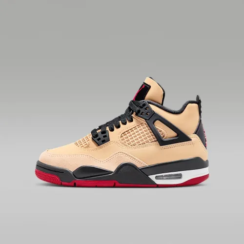 Nike Air Jordan 4 Retro Big дитячі Кросівки колір коричневий