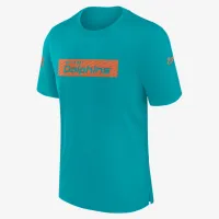 Miami Dolphins Sideline Player чоловічі Nike Dri-FIT NFL футболка колір зелений