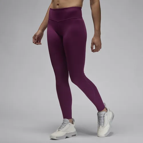 Nike Jordan Sport женская лосины цвет красный