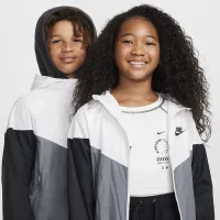 Nike Sportswear Windrunner Big дитячі Hooded Repel Куртка колір білий