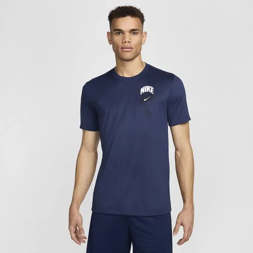 Nike чоловічі Dri-FIT баскетбольні футболка блакитний