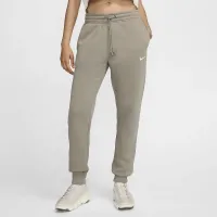 Nike Sportswear Phoenix Fleece женская Mid-Rise Sweatpants цвет зеленый