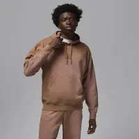 Nike Jordan Flight Fleece мужские Pullover Толстовка с капюшоном цвет коричневый