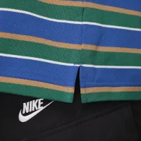 Nike Club чоловічі Striped Polo блакитний