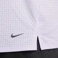 Nike Trail Solar Chase мужские Dri-FIT Short-Sleeve Running Top цвет фиолетовый