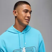 Nike Jordan Sport Crossover чоловічі Fleece Pullover Толстовка з капюшоном блакитний