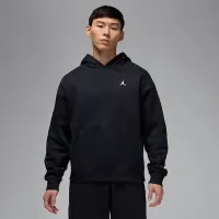 Nike Jordan Brooklyn Fleece чоловічі оверсайз Pullover Толстовка з капюшоном колір чорний
