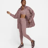 Nike Universa жіноча Medium-Support З високою талією 7/8 лосіни з кишенямиколір фіолетовий