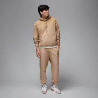 Nike Jordan Flight Fleece мужские Pullover Толстовка с капюшоном цвет коричневый