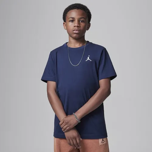 Nike Jordan Big детские Jumpman Air Embroideцвет красный футболка синий