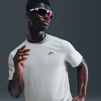 Nike Solar Chase мужские Dri-FIT ADV Short-Sleeve Running Top цвет белый