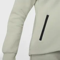 Nike Sportswear Tech Fleece Windrunner женская Full-Zip Толстовка с капюшоном цвет зеленый