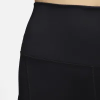 Nike One женская С высокой Талией 7/8 лосины с карманамицвет черный
